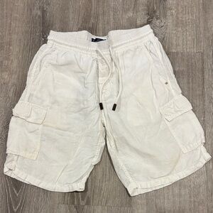 Vilebrequin White Cargo Shorts for Men